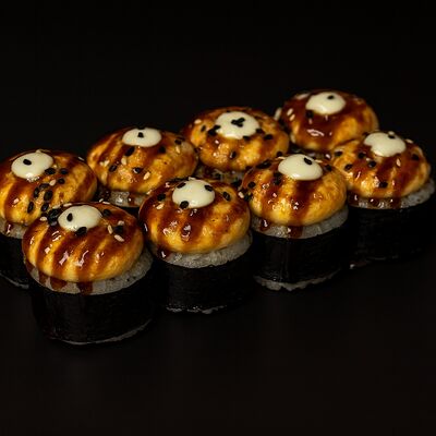 Запеченный ролл с мидиями и васаби в Гастробар ЖАРА по цене 460 ₽