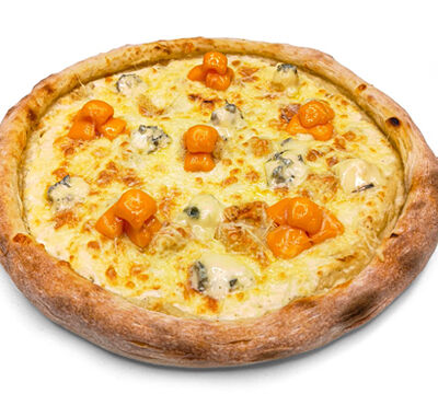 Пицца Четыре сыра в Мега вкусно по цене 869 ₽