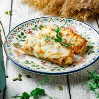 Блины с мясом в Баба Люба