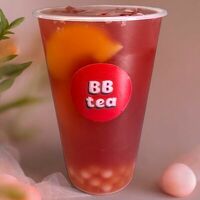 Персик-личив BUBBLE BAR tea