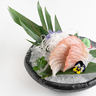 Сашими Морской окунь в Under the sea по цене 770 ₽