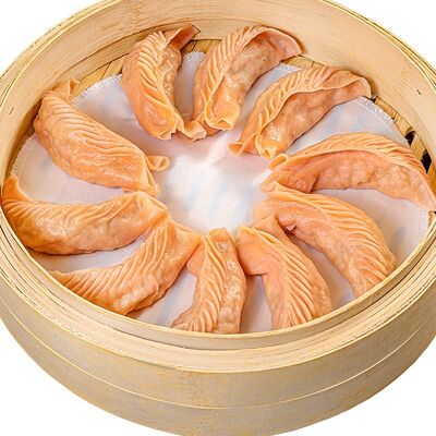 Дамплинги с красной рыбой в Дамплинг Репаблик по цене 560 ₽