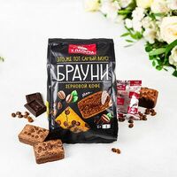 Брауни с кофе в У Палыча. С пылу, с жару!