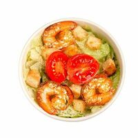 Салат Цезарь с креветками в Toto's Pizza