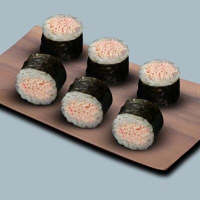 Маки-ролл со снежным крабом в НАШИ СУШИ по цене 260 ₽