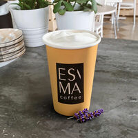 Лавандовый раф в Esma coffee