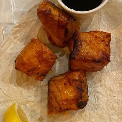 Сёмга на мангале в Sololaki по цене 1100 ₽