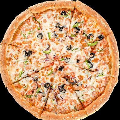 Пицца Лосось & Креветки в X-Delivery по цене 920 ₽