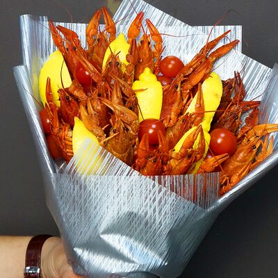 Букет из раков Стандарт в Вкусно по цене 3950 ₽