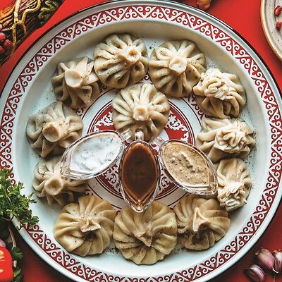 Хинкали из говядины в Кинза по цене 360 ₽