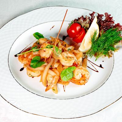 Закуска с креветками в Отдых по цене 1100 ₽