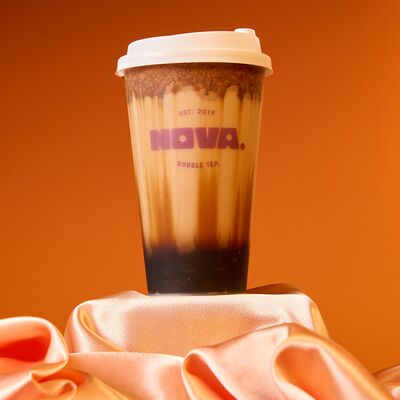 Шоколадная карамель в NovaBubble Tea по цене 550 ₽