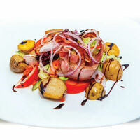 Теплый салат Деревенский в Абица