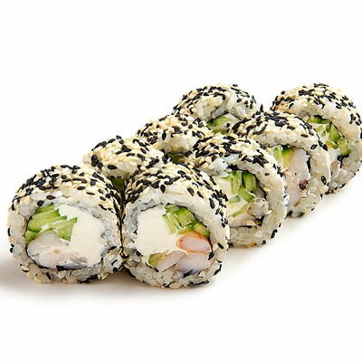 Ролл с Креветкой в Некруглая пицца и роллы по цене 509 ₽