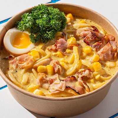 Сырный Рамен с беконом (mini) в YUZU по цене 495 ₽