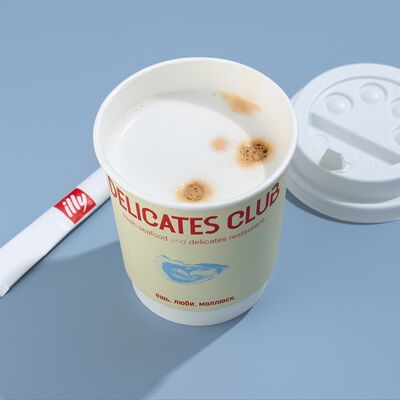 Флэт уайт illy в Delicates Club по цене 370 ₽