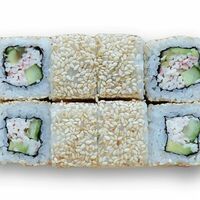 Ролл Калифорния с кунжутом в Sushi Fish