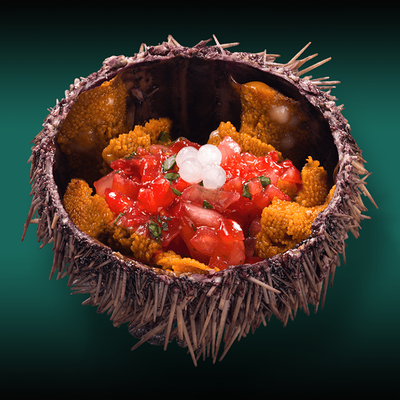 Ежи с топпингом клубника-кинза 3 шт в Нияма по цене 1279 ₽