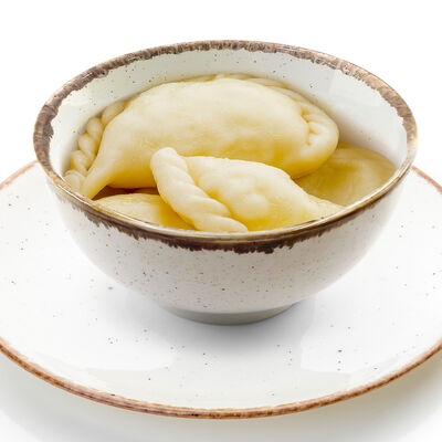 Вареники с сыром сулугуни в Хинкальная Кацо по цене 195 ₽