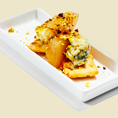 Чикетти горгонзола и апельсиновая мостарда в Римляне по цене 180 ₽