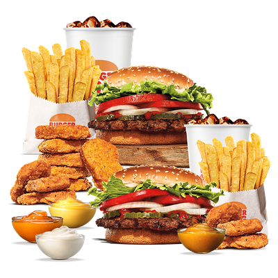 Комбо с Воппер на двоих в Burger King по цене 63 р.