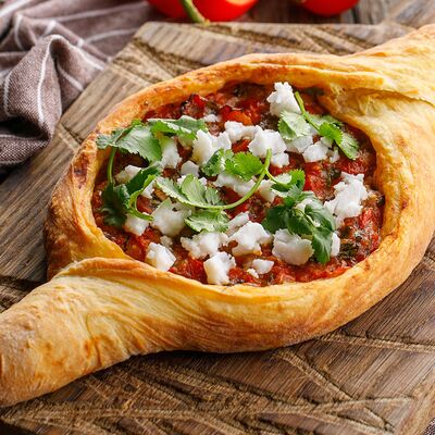 Лодочка с овощами в Двор Помидор по цене 490