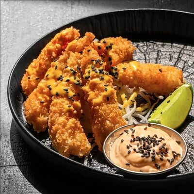Креветки в панко с соусом майо в Feromon по цене 660 ₽