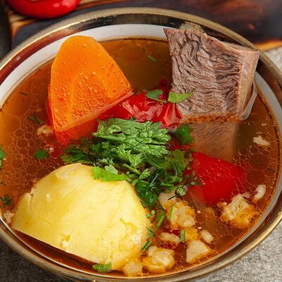 Шурпа с говядиной в Щербет по цене 558 ₽