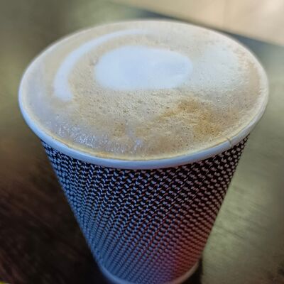 Капучино на безлактозном молоке в Чайный волшебник по цене 290 ₽