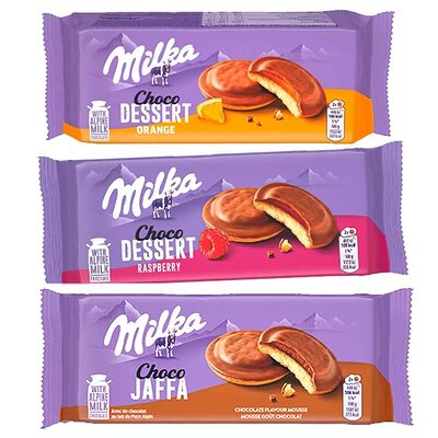 Печенье Milka Choco Jaffaв Yammy по цене 449 ₽