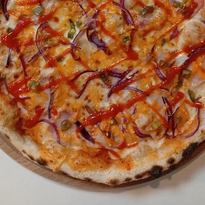 Пицца Острый бекон в ДВА ОТЦА по цене 840 ₽