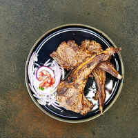 Шашлык из бараньей корейки в Огни Города