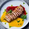 Утиное филе с соусами Пряная клубника и Манго-маракуйя в Edateca Едатека по цене 790