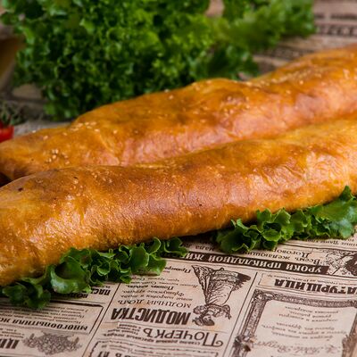 Слойка с говядиной и картофелем в Пироги чуду по цене 210 ₽