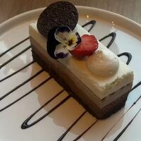 Десерт Три шоколада в Bella Strada