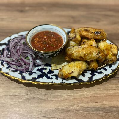 Куриный шашлык (крылья) в Atmosphere по цене 360 ₽