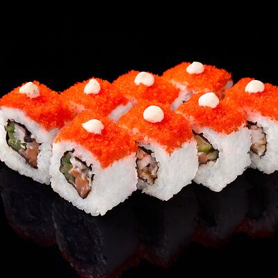 Маки трио в Рис & рыба по цене 525 ₽