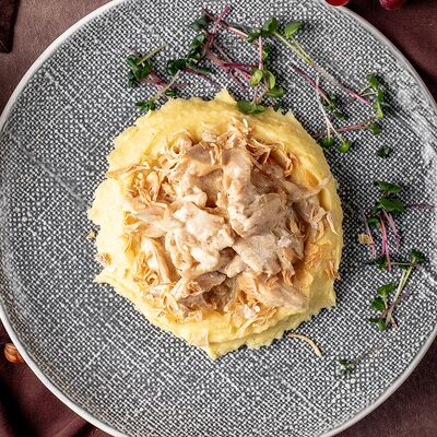 Бефстроганов из трубача в Карас по цене 1070 ₽