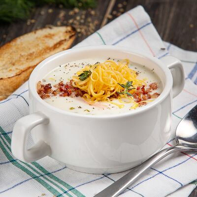 Чаудер с морепродуктами в Grizzly Bar по цене 390 ₽