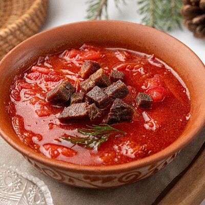 Борщ в Два деда по цене 490 ₽