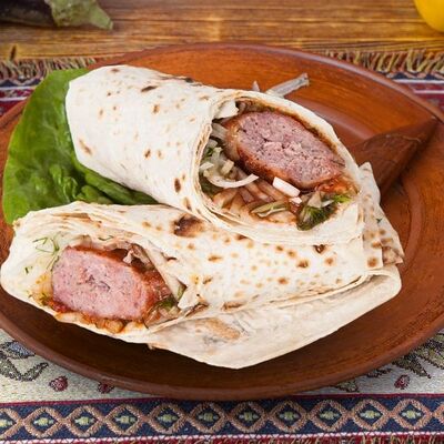 Люля-кебаб из баранины в лаваше в Дом вкуса по цене 510 ₽