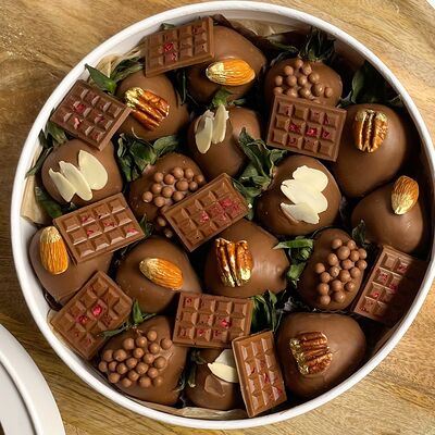 Клубника в шоколаде Бокс Женева в Клубника по цене 4990 ₽