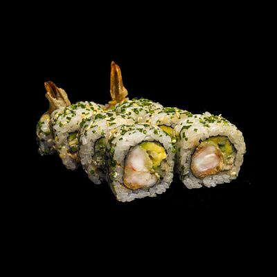 Ролл Спайс эби маки в Kuma to Sakana по цене 450 ₽