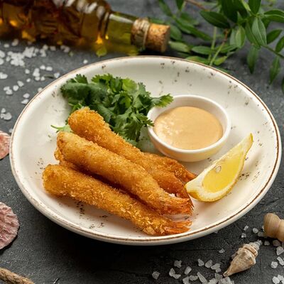 Креветки в хрустящем кляре в Сорренто по цене 560 ₽