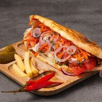 Овощной донер в Локанта