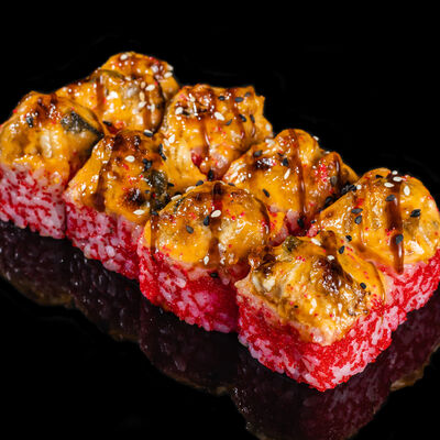 Запеченный ролл Шеф в Lucky Pizza по цене 559 ₽