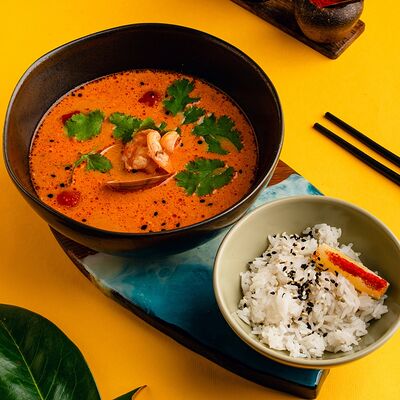 Том ям с морепродуктами в Thai Fun по цене 813 ₽