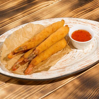 Креветки темпура в Ресторан Мангал по цене 720 ₽