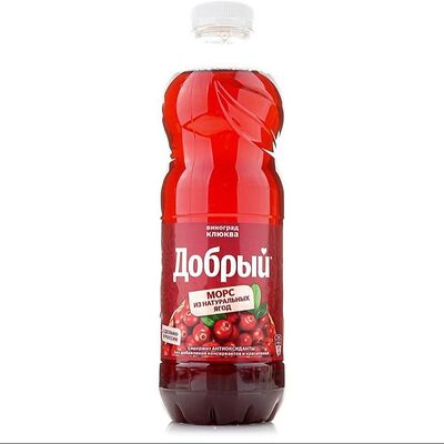 Морс Добрый Виноград-клюква в Пипони по цене 300 ₽