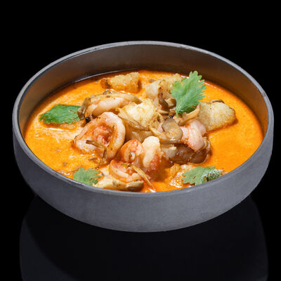 Суп Том-ям с креветками в Lucky Pizza по цене 399 ₽